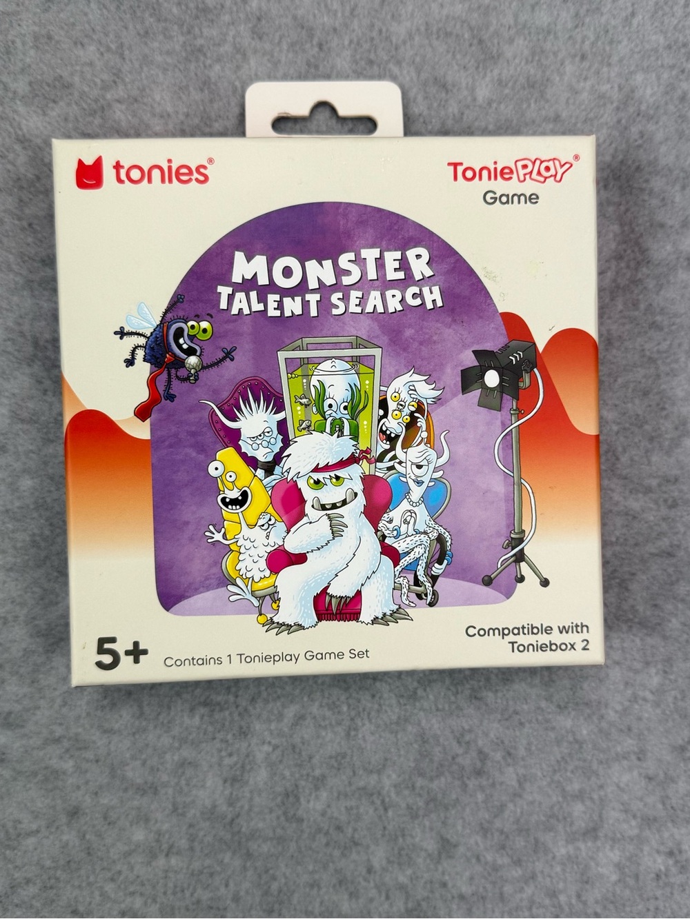 NEW Tonies ToniePlay Monster Talent Search Game Toniebox 2 Ages 5+